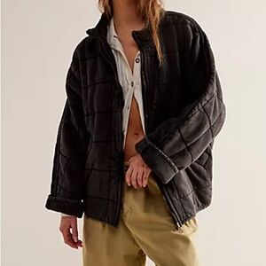 Free People Dolman Quilted Jacket